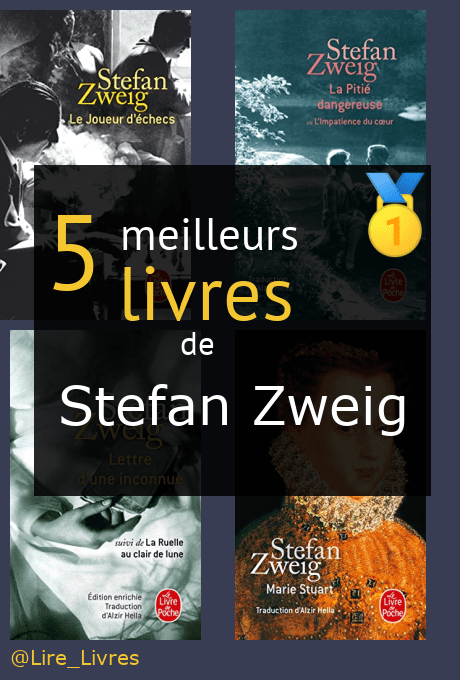 ≡ Les meilleurs livres de Stefan Zweig →【Comparatif 2025】