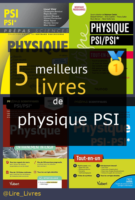 ≡ Les Meilleurs Livres De Physique Psi →【comparatif 2024】 1431